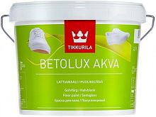 Краска для пола Tikkurila Betolux Akva / Тиккурила Бетолюкс Аква водорастворимая