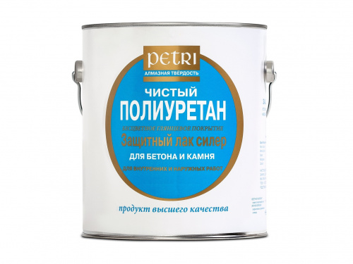 Лак полиуретановый Petri Concrete and Stone Sealer для бетона и камня