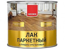 Лак паркетный алкидно уретановый Neomid / Неомид
