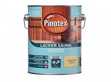Термостойкий лак Lacker Sauna для бани и сауны на водной основе