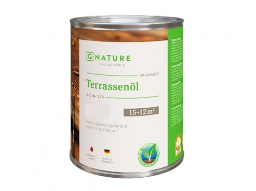 Масло для террас GNature 270 Terrassenöl