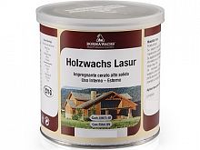Лазурь для фасада декоративная восковая Borma Wachs Holzwachs Lasur